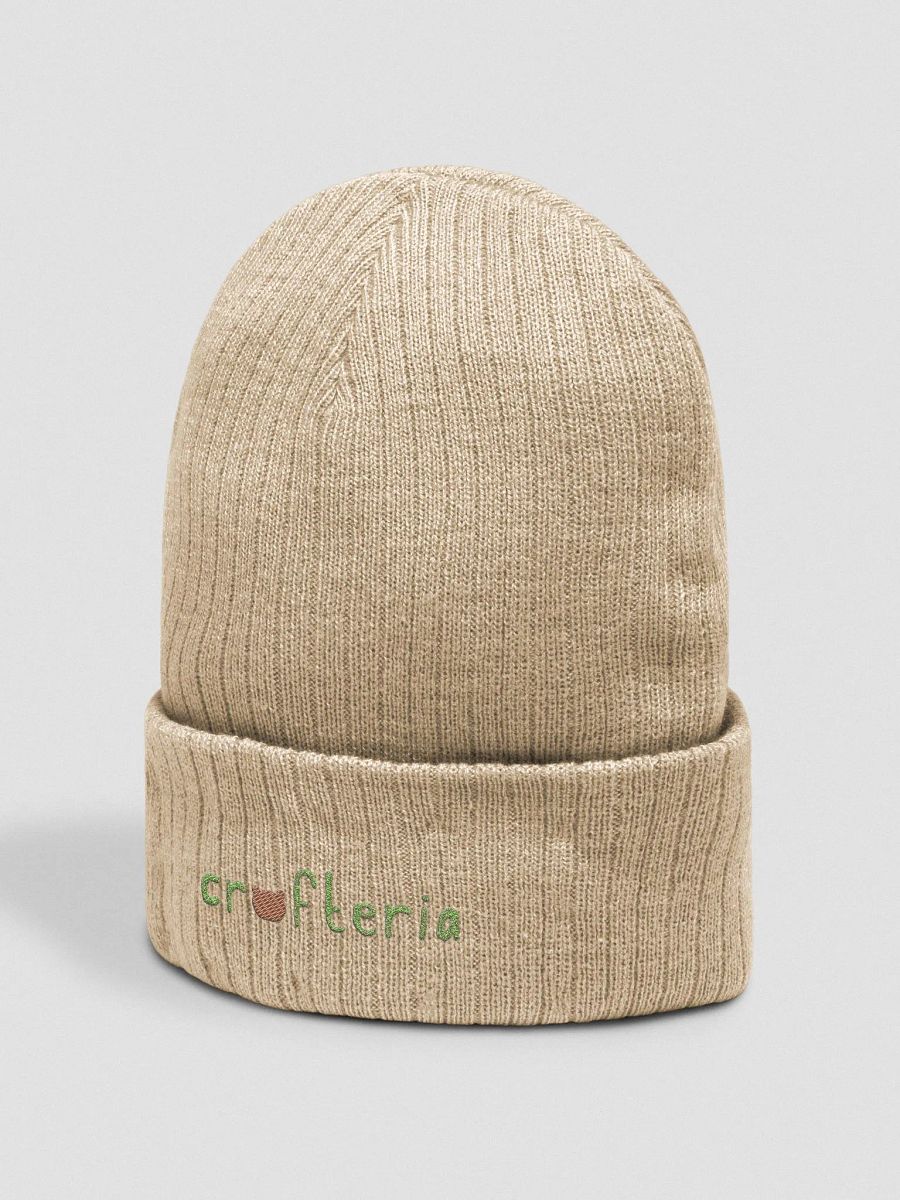Crofteria Bear Text - Beanie (Recycled) product image (3)