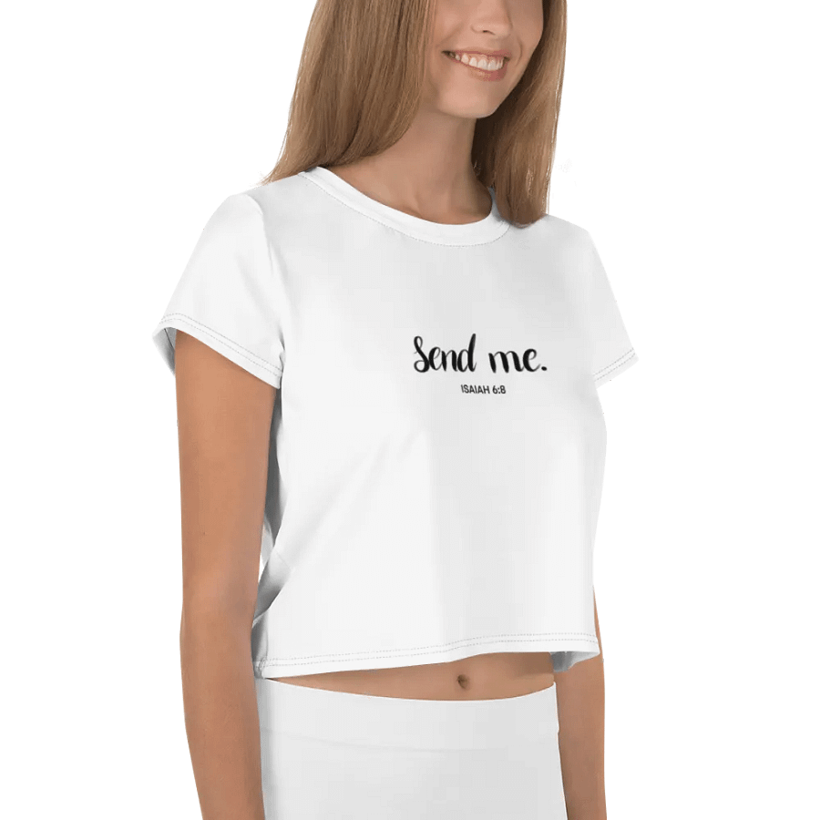 Send Me - White Crop Top product image (4)