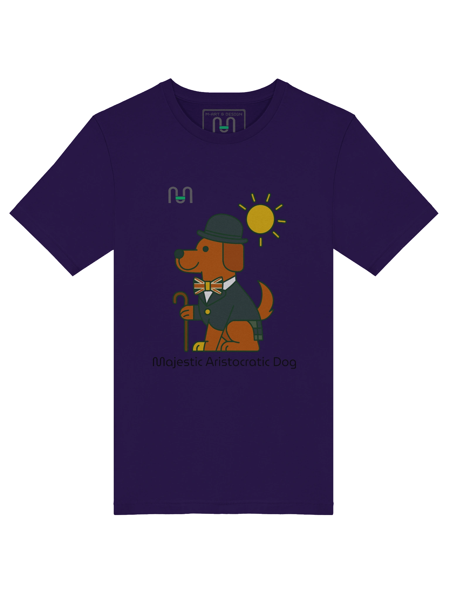 Majestic Aristocratic Dog – Noble Pup Tee – M Style - M-Art & Design product image (37)