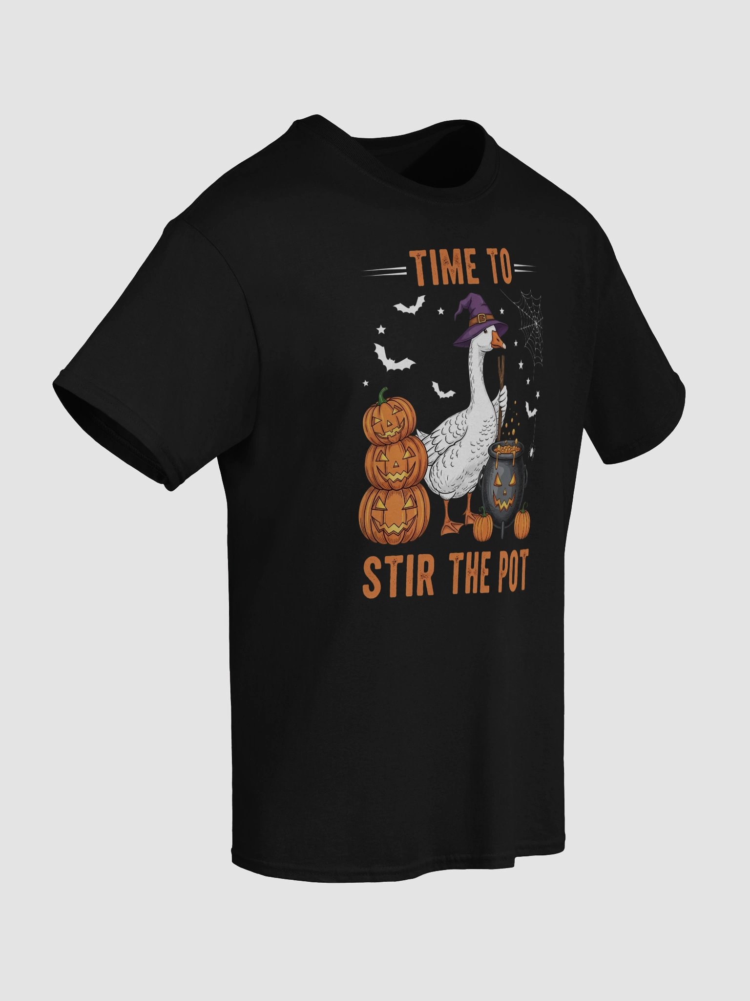 Funny Witchy Goose Cauldron Stirring T-Shirt product image (30)