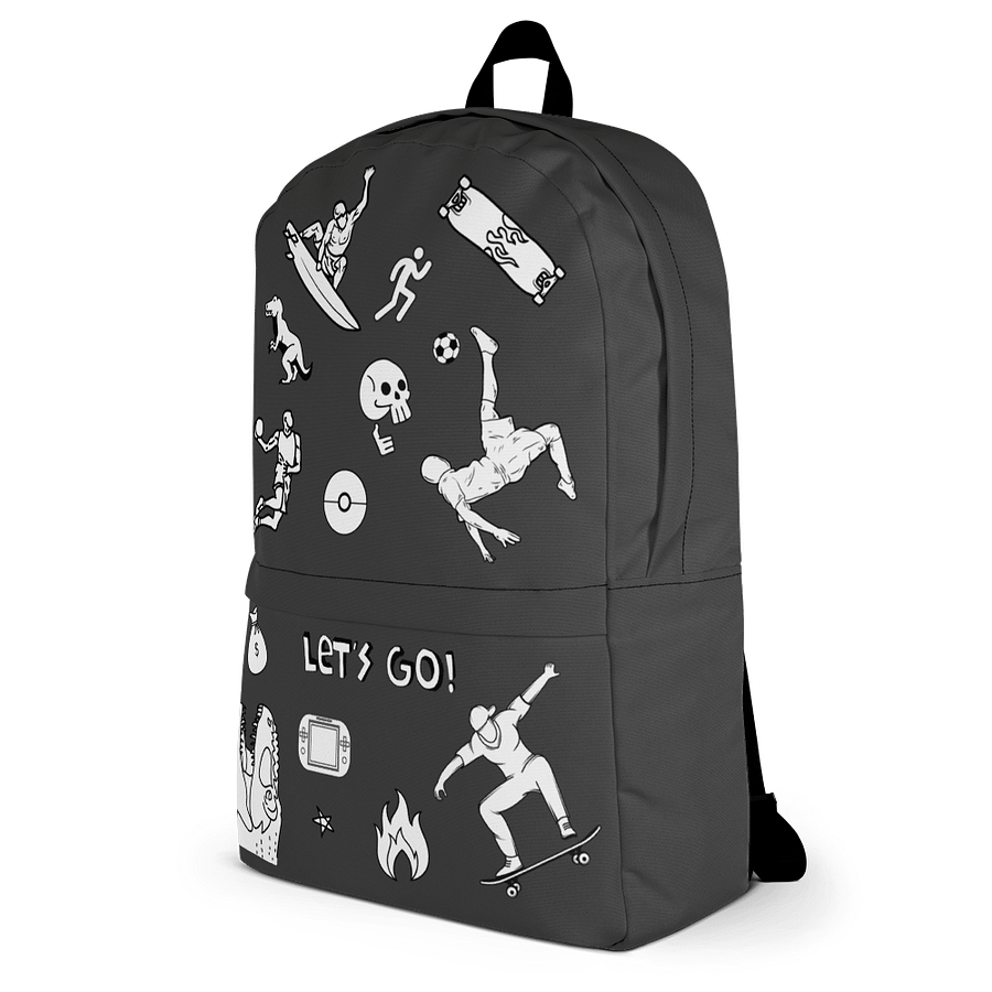 Conor Backpack -Charcoal product image (3)