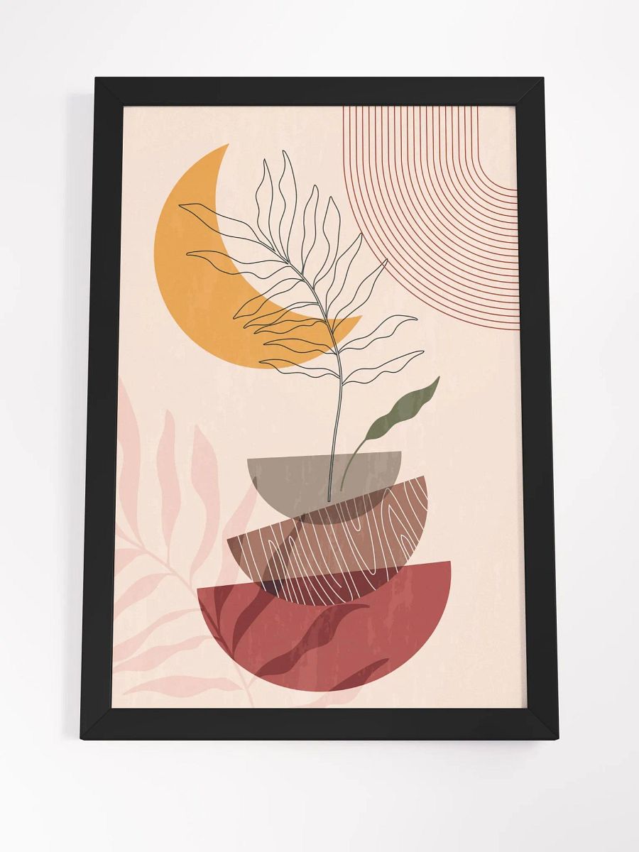 Vibrant Matte Poster in Ayous Wood Frame product image (35)