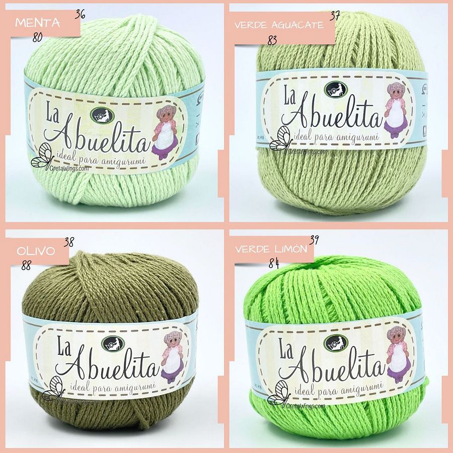 LA ABUELITA – 50g (120yds) 100% Cotton Yarn | Perfect for Amigurumi product image (10)