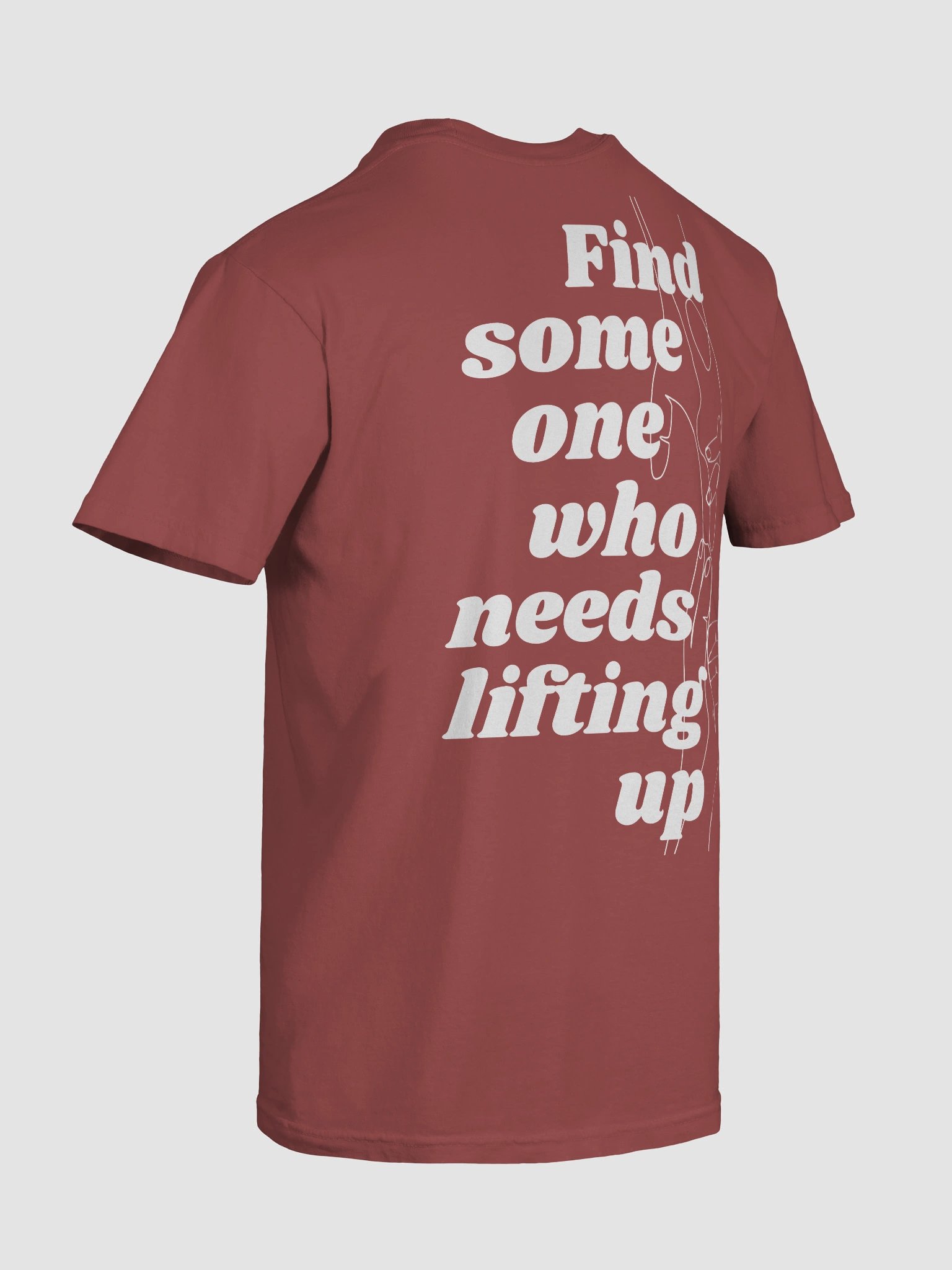 Find Some One Who Needs Lifting Red Tee product image (10)