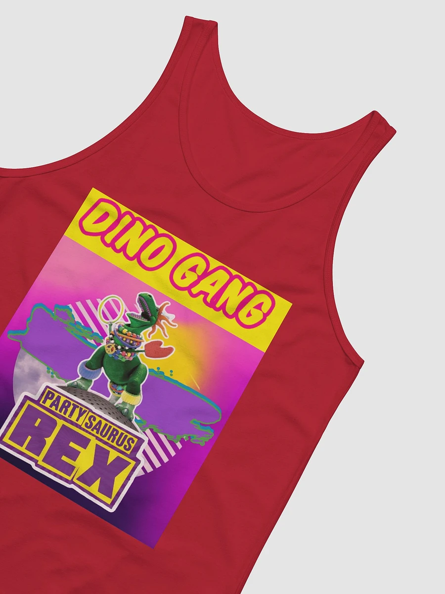 Dino Gang Red Tank Top product image (2)