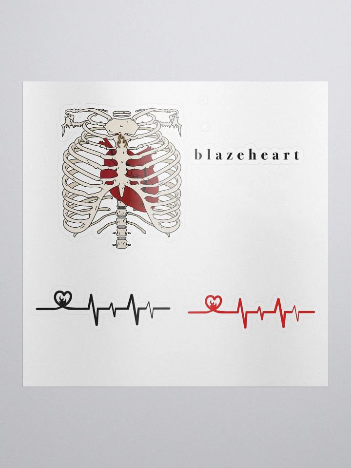 Ribcage sticker sheet product image (1)