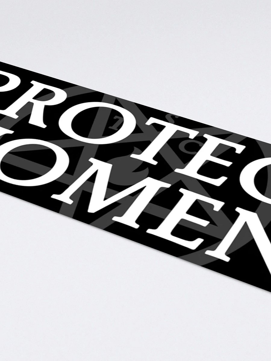 "Protect Women!" - Bumper Sticker product image (4)