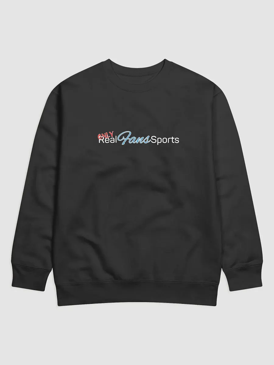 Only REAL FANS SPORTS Logo Premium Sweatshirt product image (1)