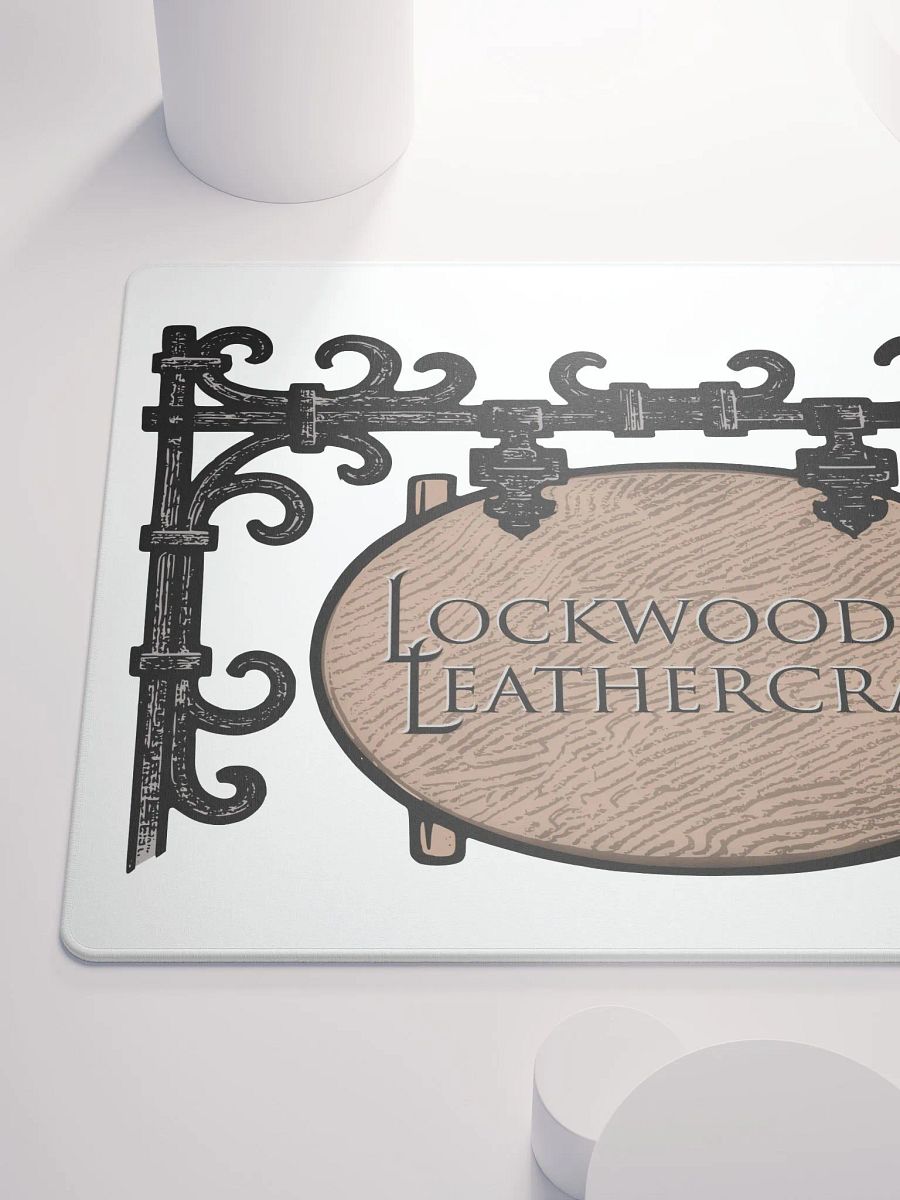 Lockwood Victorian Sign Gaming Mouse Pad product image (6)