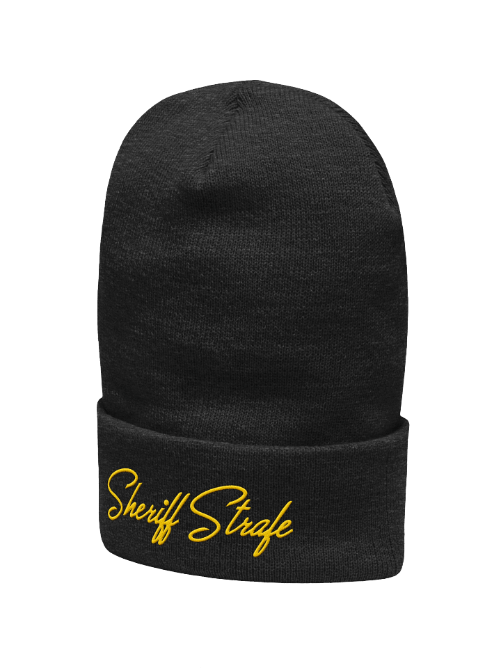 Sheriff Name Embroidered Cuffed Beanie product image (2)