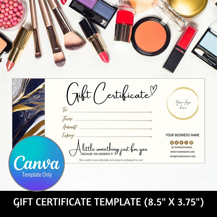 Aurelia - Gift Certificate Template product image (1)