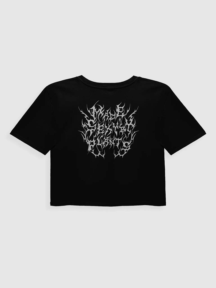 Hail Seitan Metalcore Crop tee product image (2)