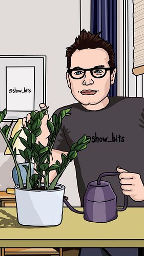 Mark Hoppus proudly tending to his plants... #MarkHoppus #Blink182 #musicparody #animation #showbits #comedy #plants