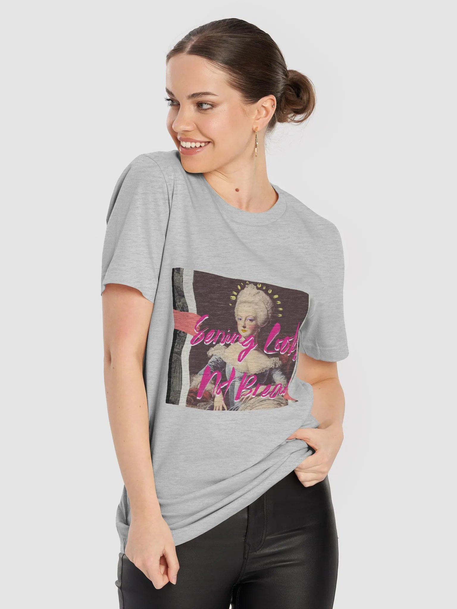 Marie Antoinette "Serving Looks Not Bread" T-Shirt product image (76)
