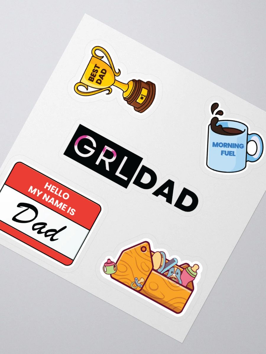 GRL DAD Sticker Pack product image (4)