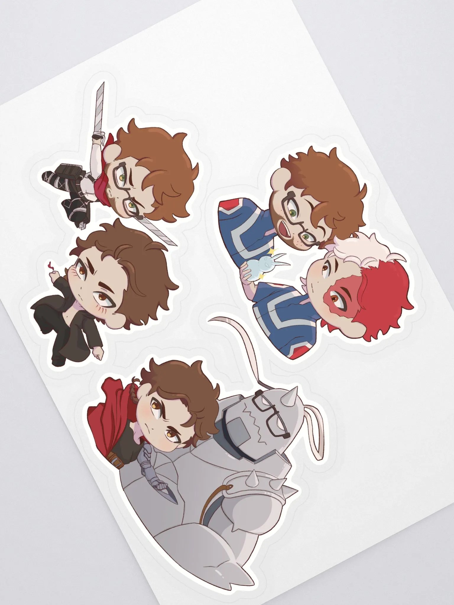 Nick & Danny ANIME Sticker Set product image (3)
