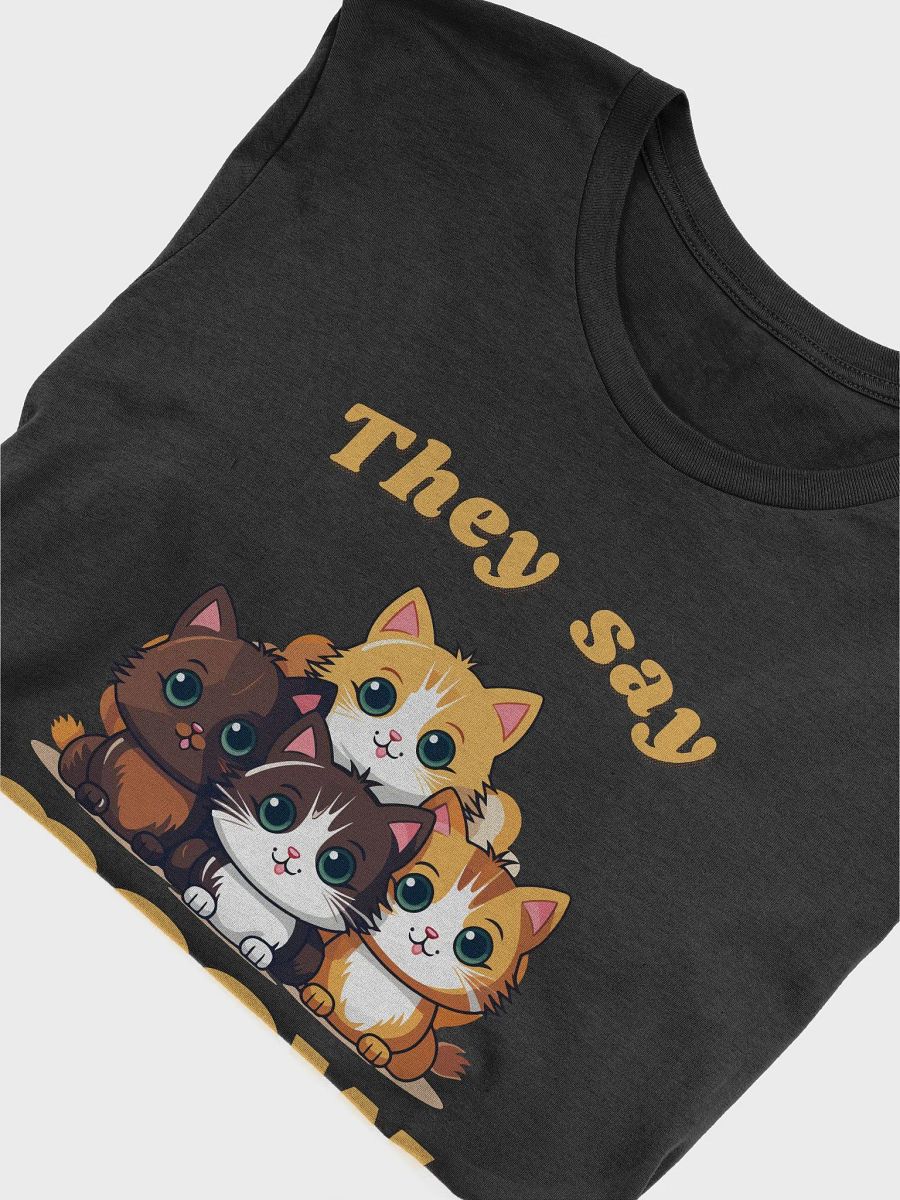 They Say Meow Adorable Cats Super Soft T-Shirt product image (30)