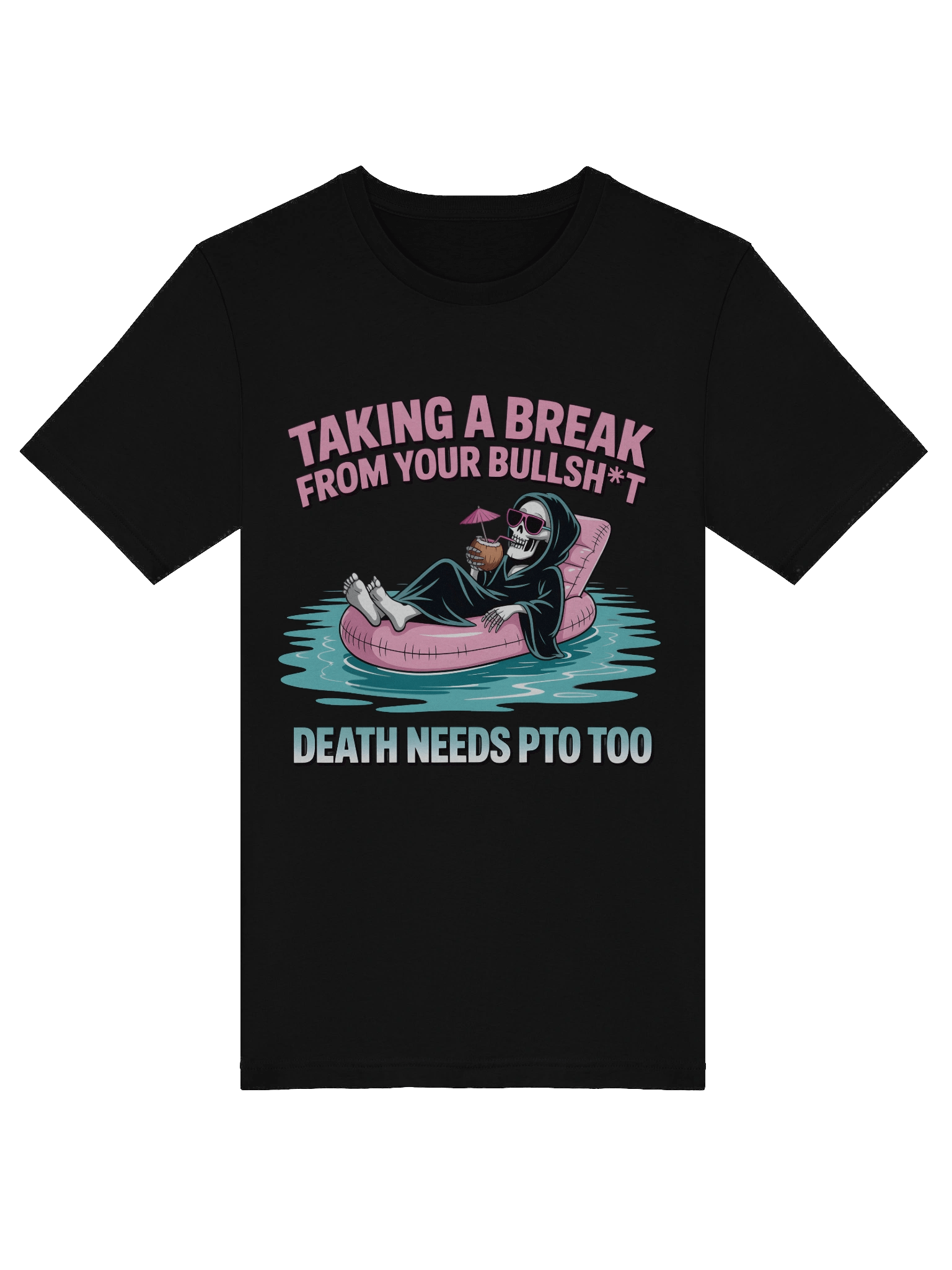Skeleton Chillout Break T-Shirt product image (5)