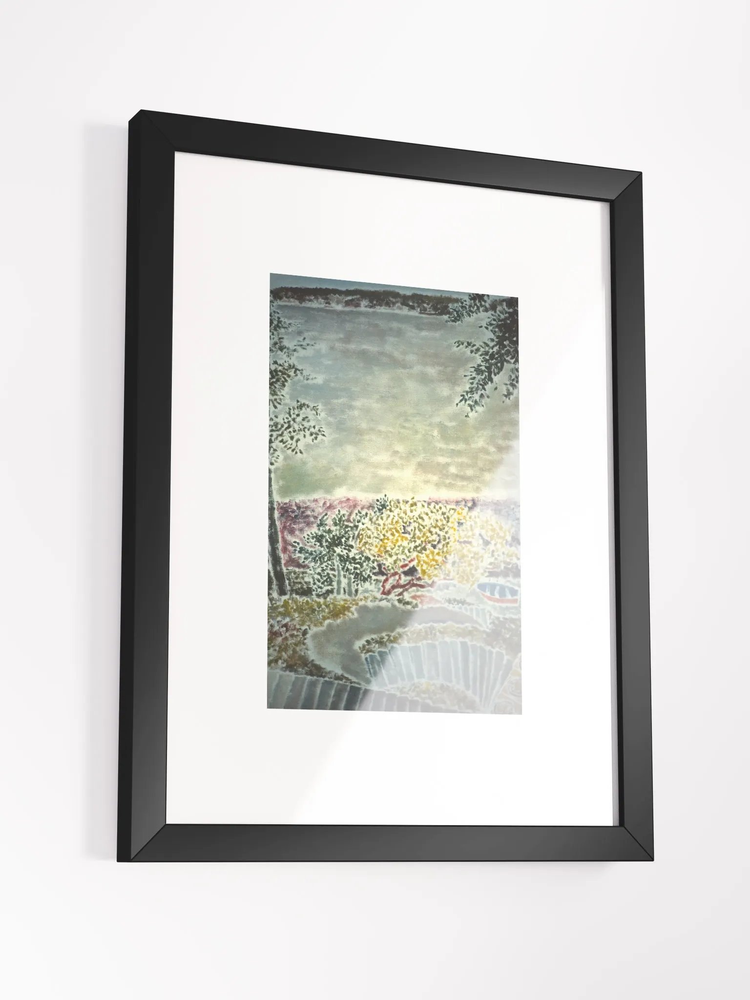 Steps to Beach Print Framed product image (9)