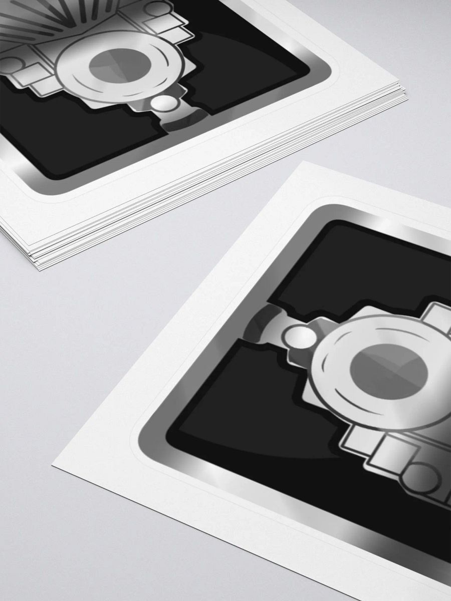 Silver Badge Sticker product image (4)