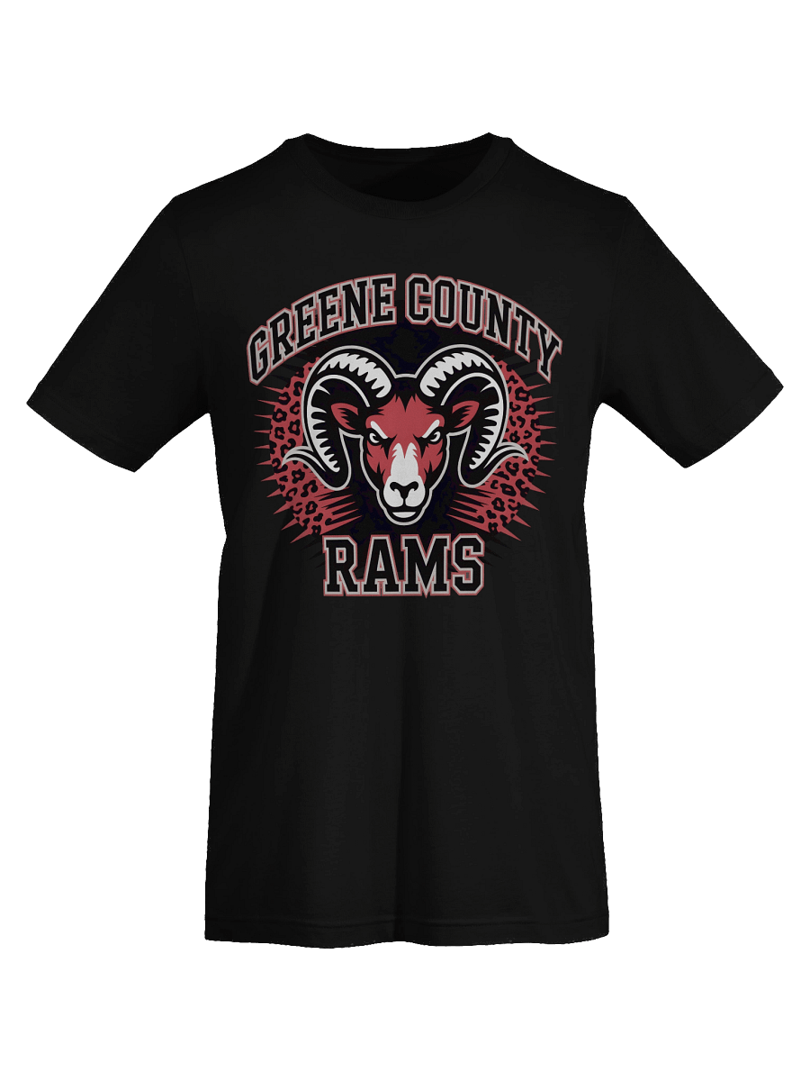 Greene County Rams Stylized T-Shirt product image (19)