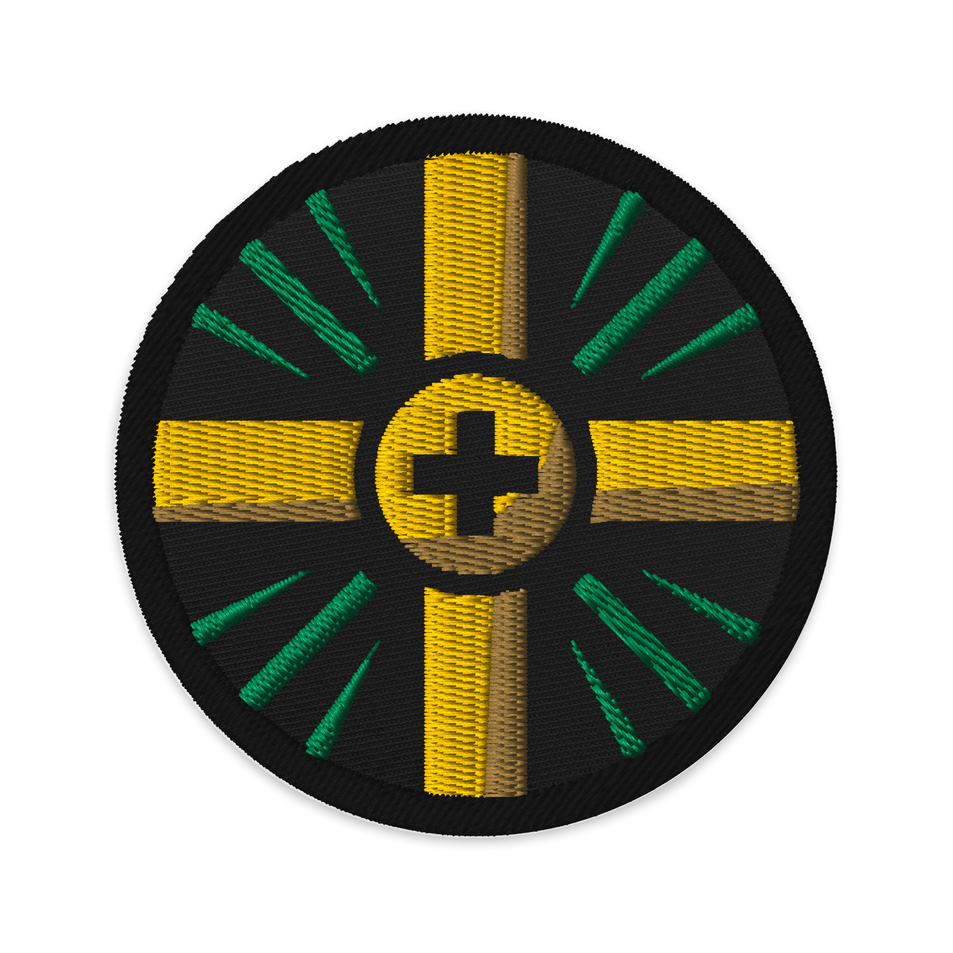 Miner Catholic Embroidered Patch product image (1)