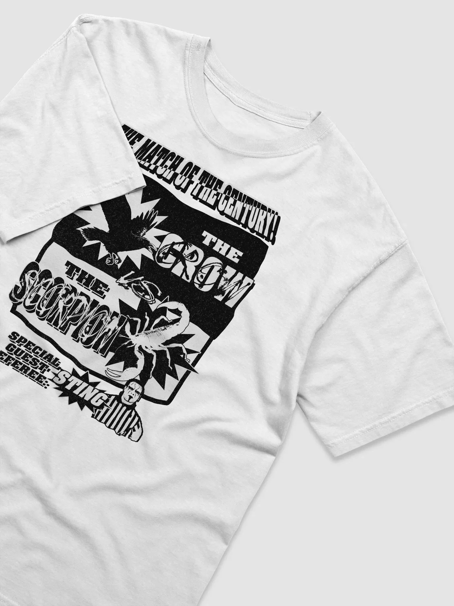 The Crow vs The Scorpion White T-Shirt product image (2)