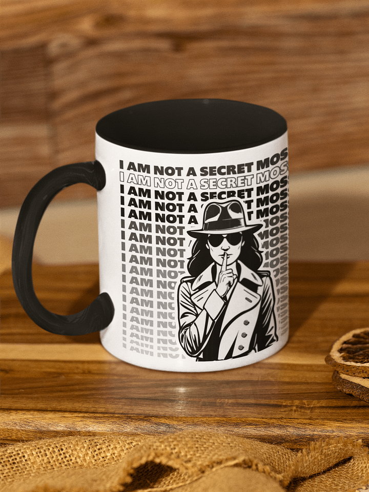 Secret Mossad Woman Duo-Color Mug product image (1)
