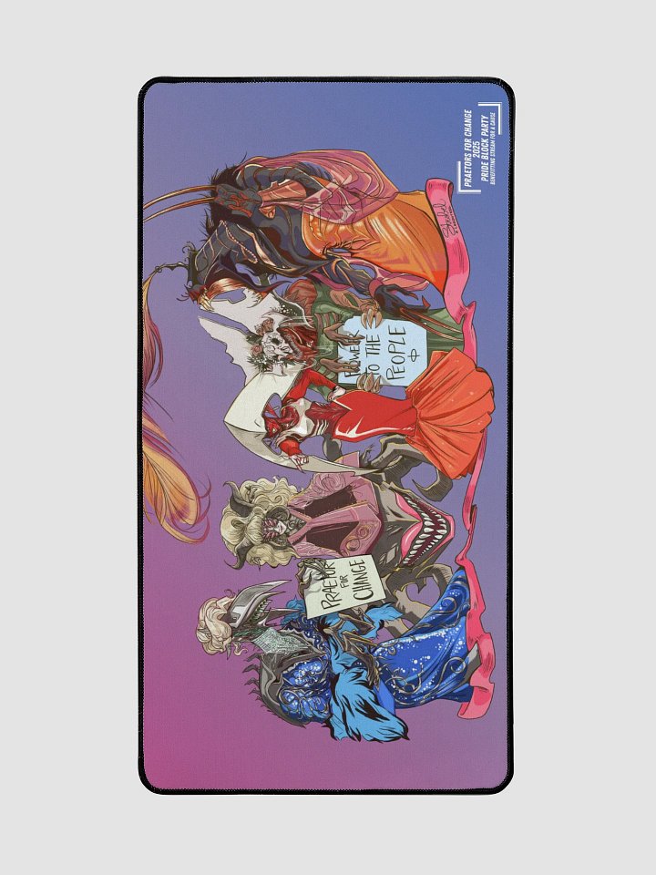 Praetor Pride Playmat/Deskmat -- Bisexual Flag product image (2)