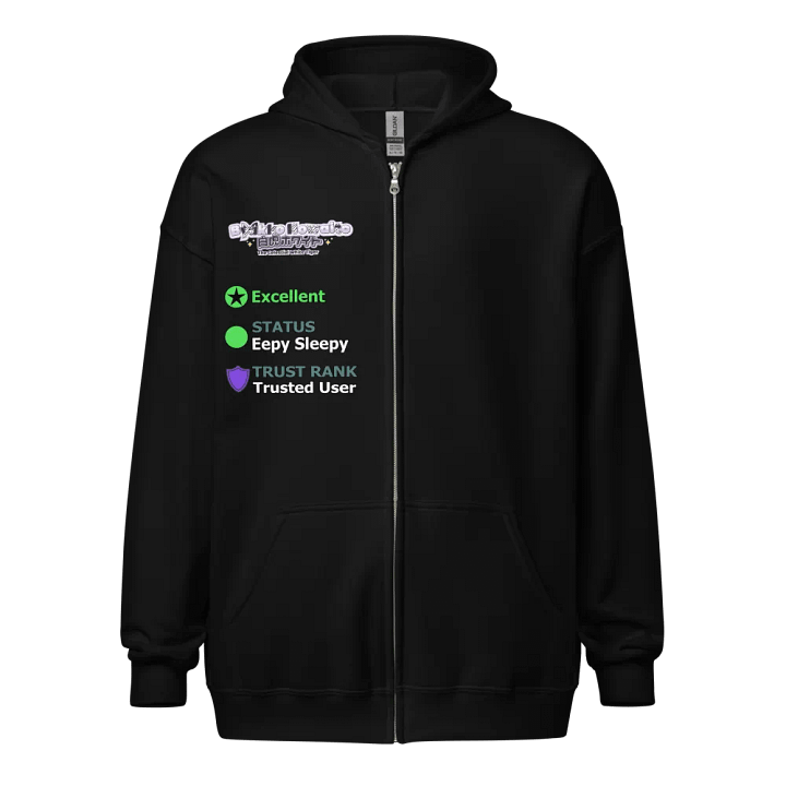 Heavy Blend Zip Hoodie (Unisex) - Byakko VR Stats Eepy Sleepy Edition product image (1)