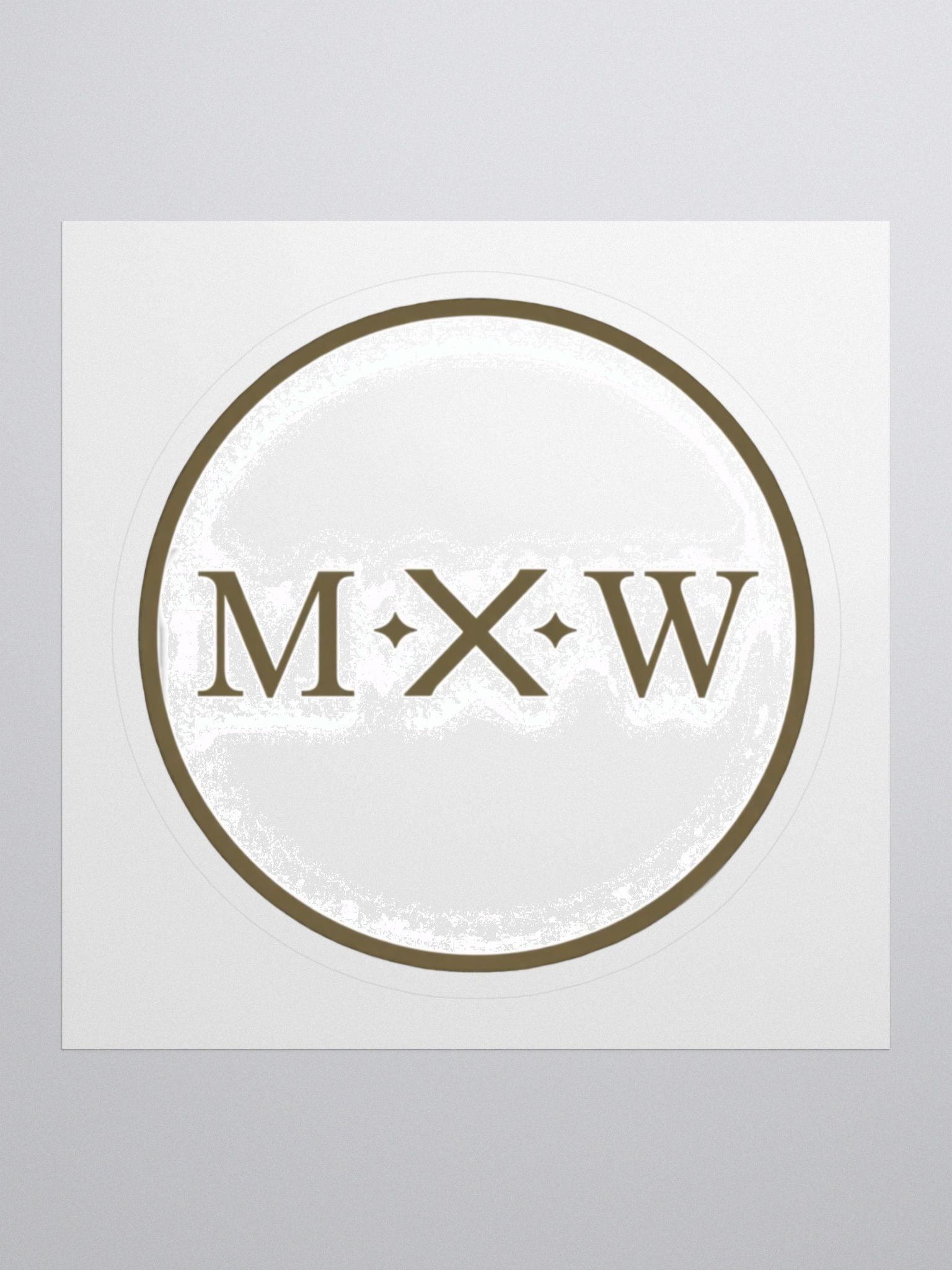 Morning Word Logo Sticker product image (1)
