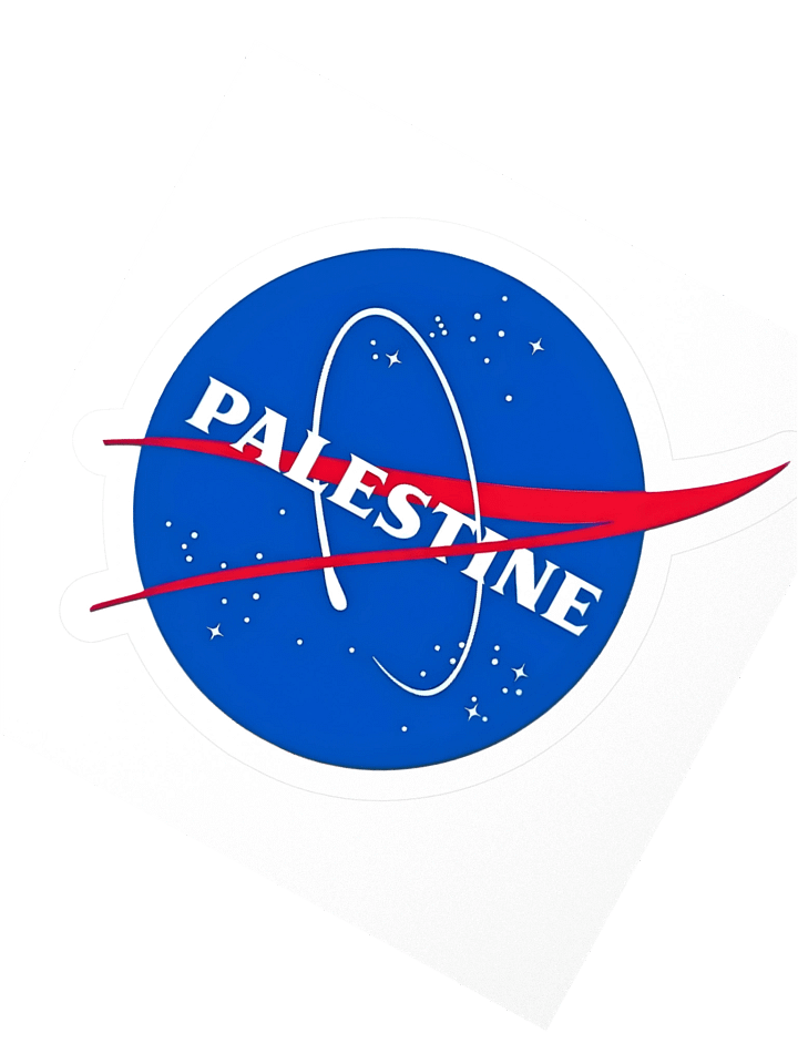 Palestine Space Galaxy Sticker product image (2)