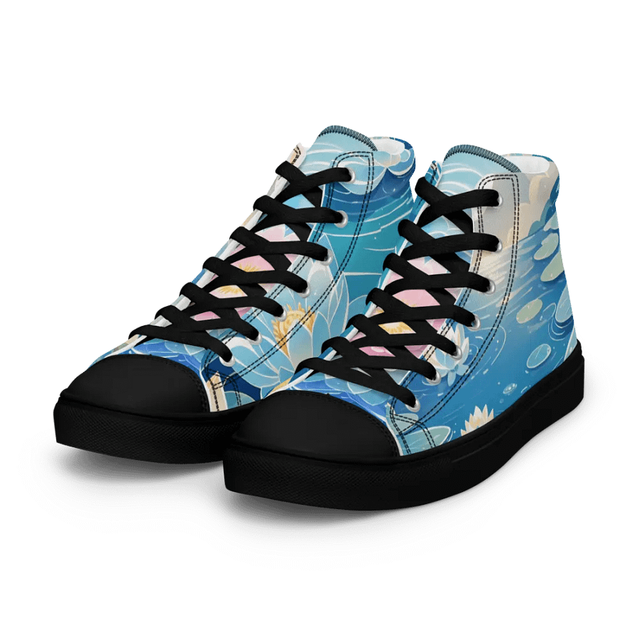 Moonlit Lotus High Tops product image (7)