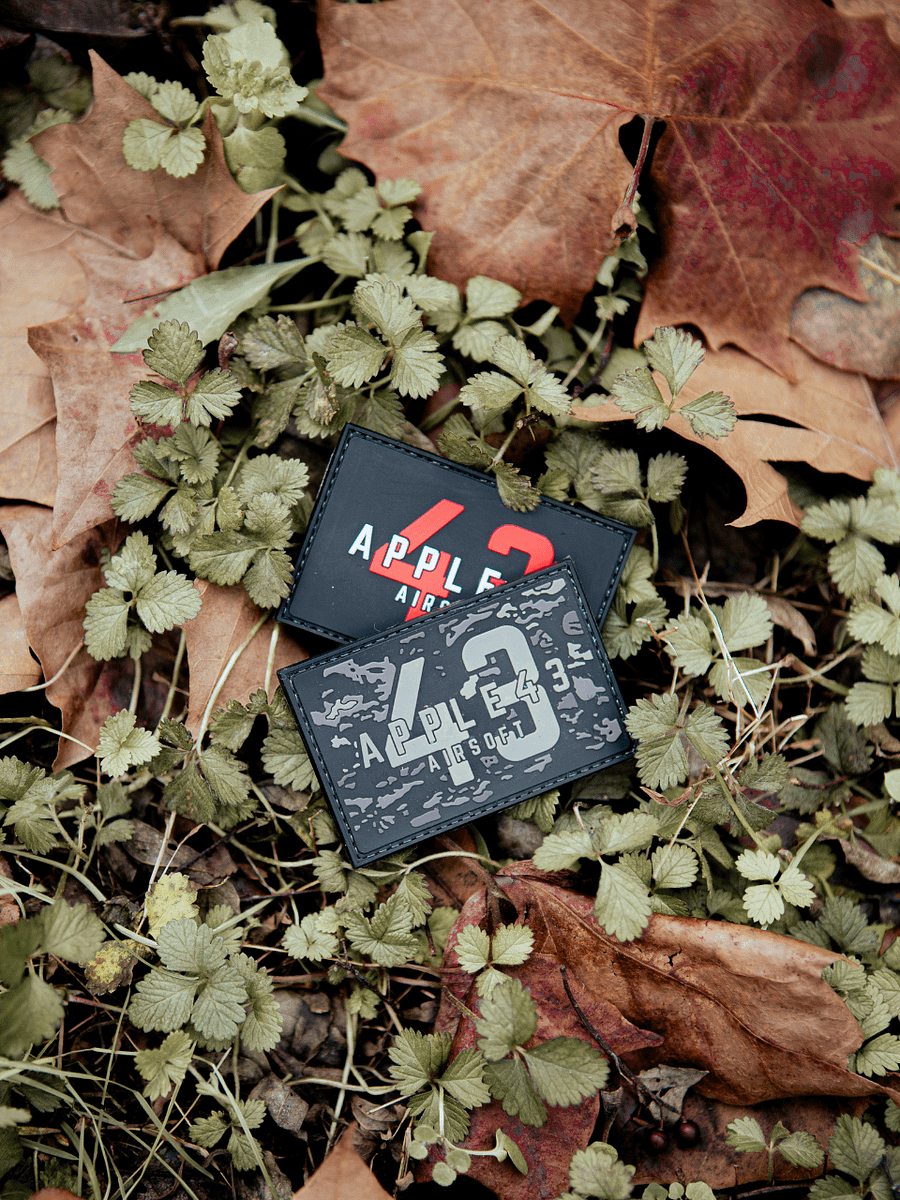 Apple43 PVC Patch product image (3)