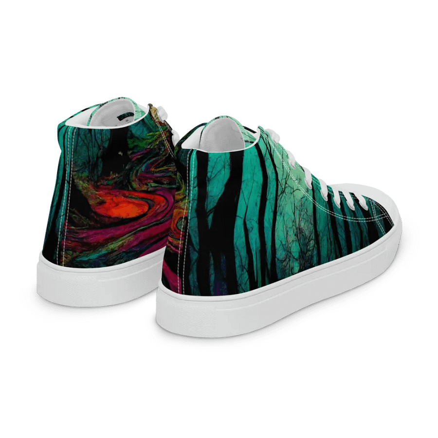 Enchanted Forest High Top Canvas Shoes product image (7)