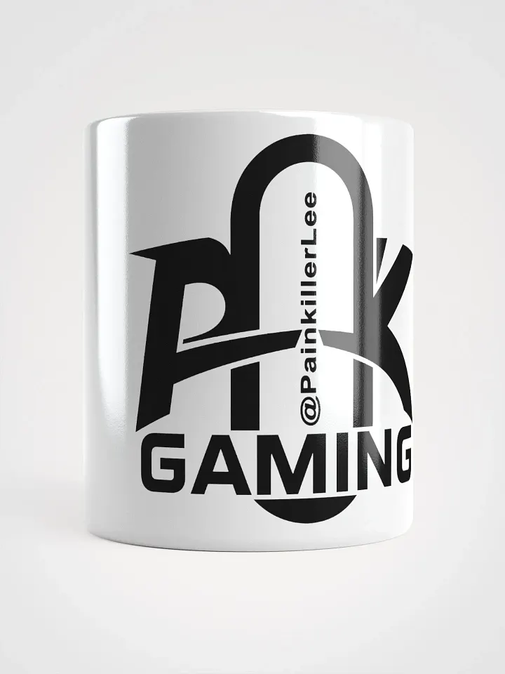 White Mug with PainkillerLee Logo product image (1)