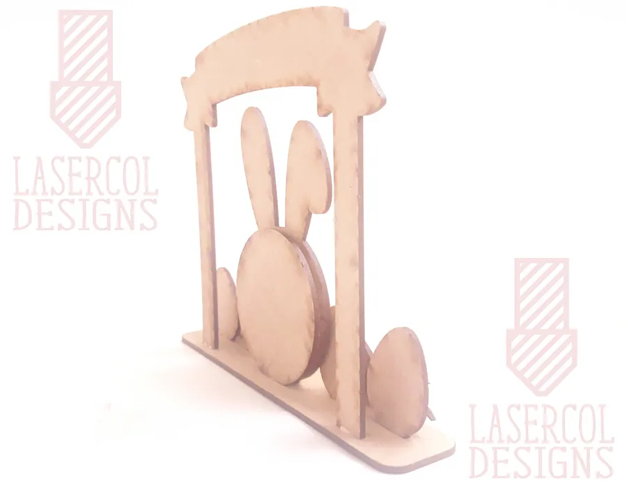 Easter Bunny Photo Frame - Laser Cut Files product image (4)