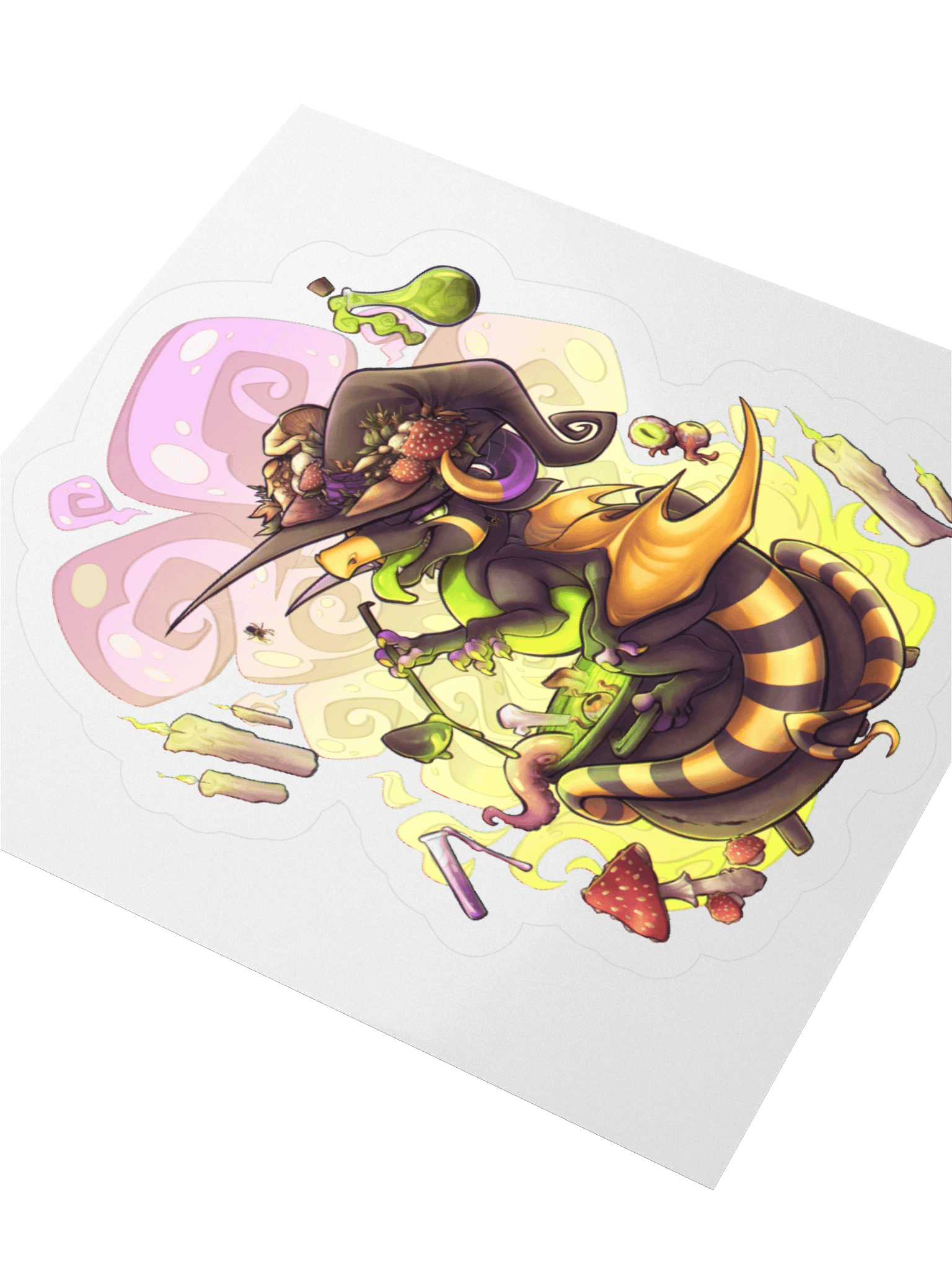 Witch Dragon - Halloween 2024 - sticker product image (3)