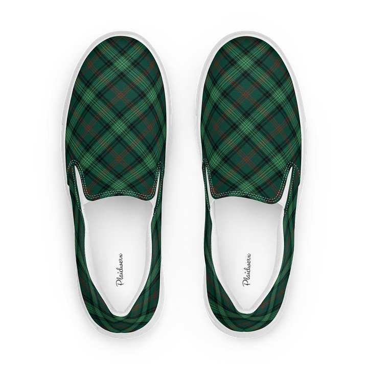 Ross Hunting Tartan Women's Slip-On Shoes product image (1)