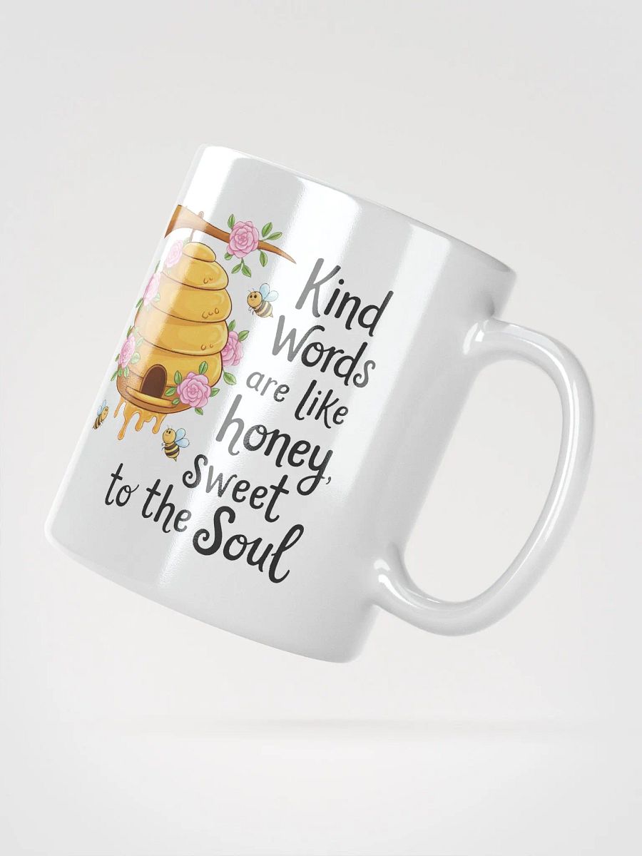 Whimsical Honeycomb Rose Mug product image (3)