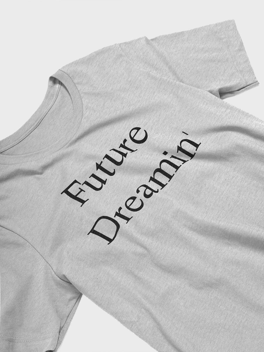 Future Dreamin' Unisex Soft T-Shirt with Black Letters | Basic Design product image (27)