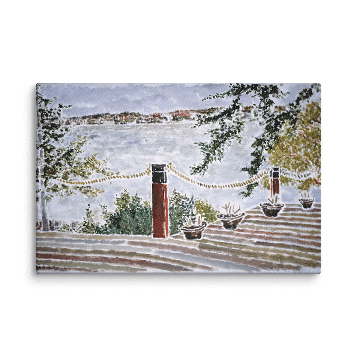 Early Spring on Camano (1988) on canvas (24" x 36") product image (2)