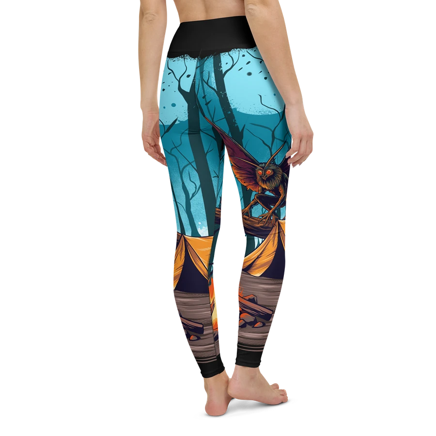 Eerie MothMan Forest Yoga Leggings product image (8)