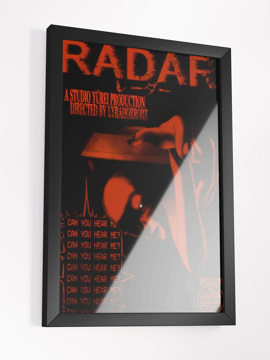 RADAR Official Poster (FRAMED) product image (3)