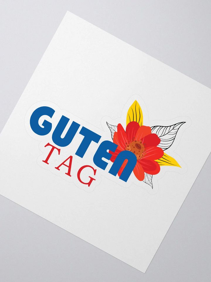 Guten tag sticker product image (2)