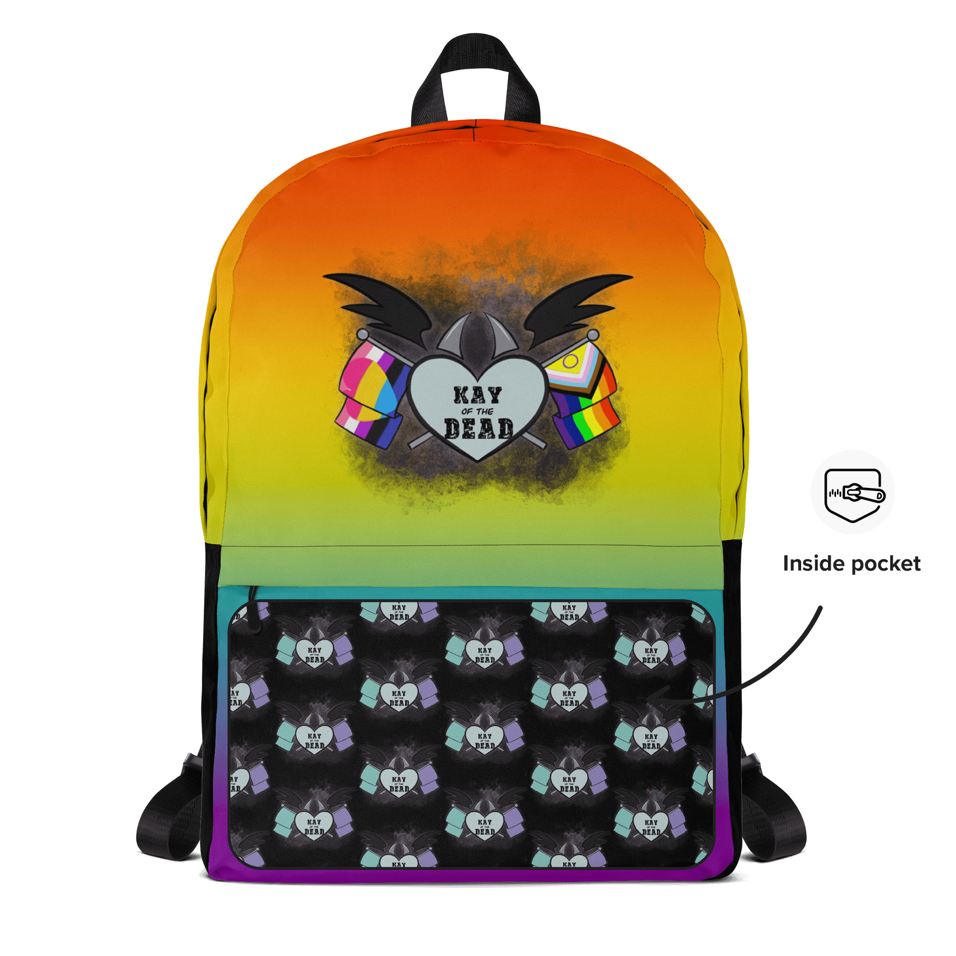 Kay_of_the_Dead Pride Logo Backpack product image (5)