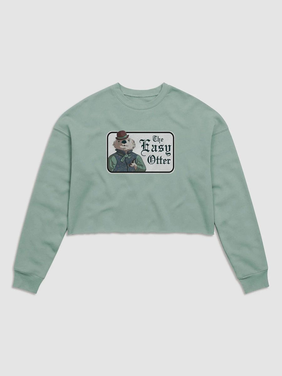 Easy Otter Pub Cropped Sweatshirt product image (1)