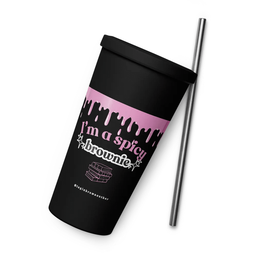 Tumbler - "I'm a spicy brownie" product image (6)