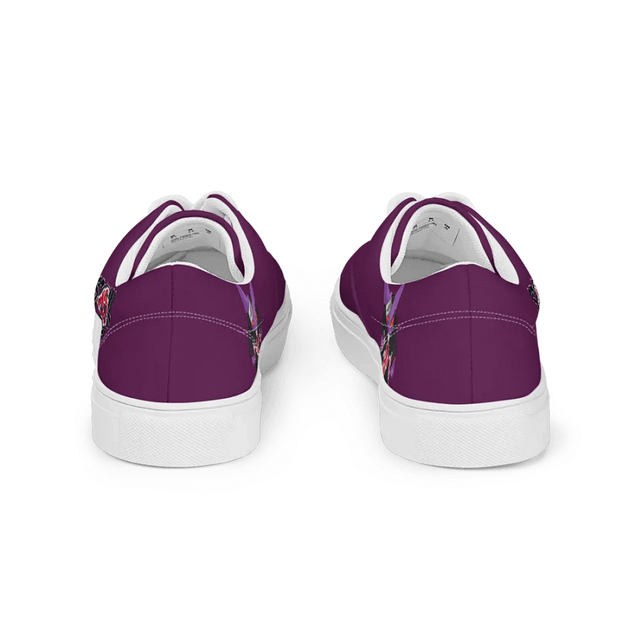 Gengar X Itachi Women's Lace-Up Canvas Shoes product image (11)