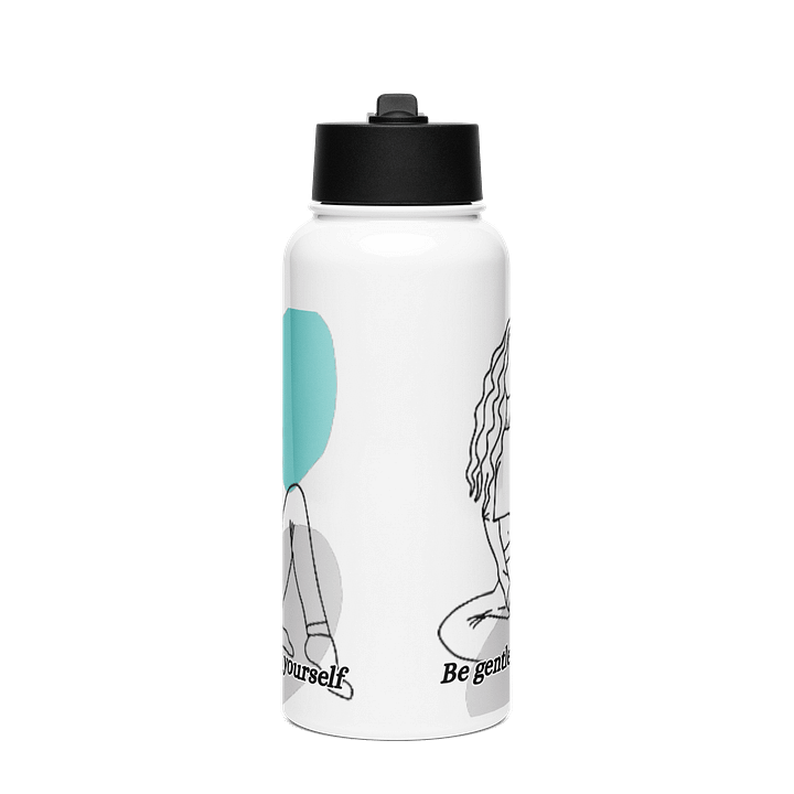 Be Gentle with Yourself Water Bottle product image (1)